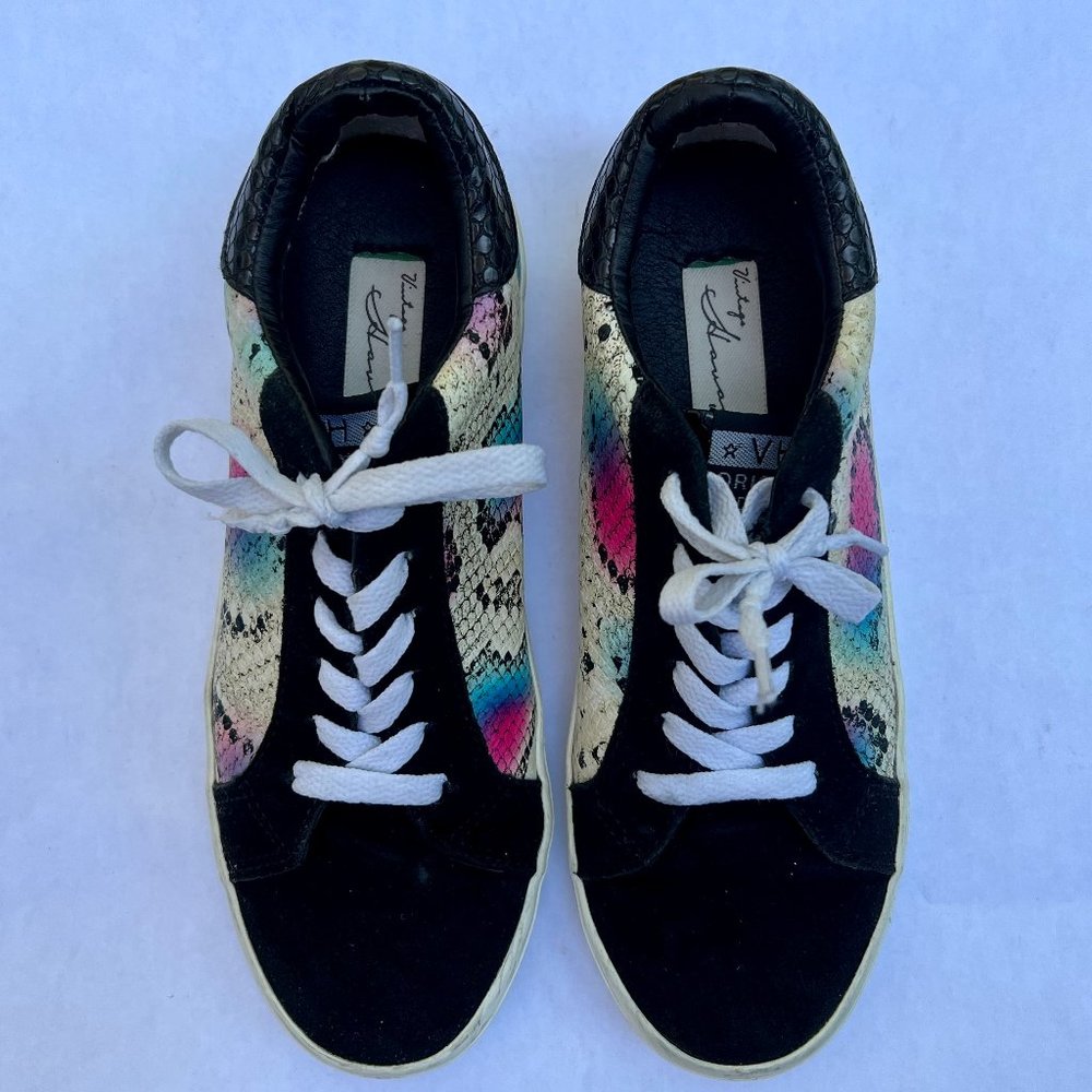 Multi-Color Snake Print Faze Sneaker - image 4